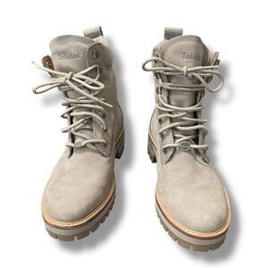 Timberland Courmayeur Valley Lace-Up Boots Women’s Size 9 Great Used Condition